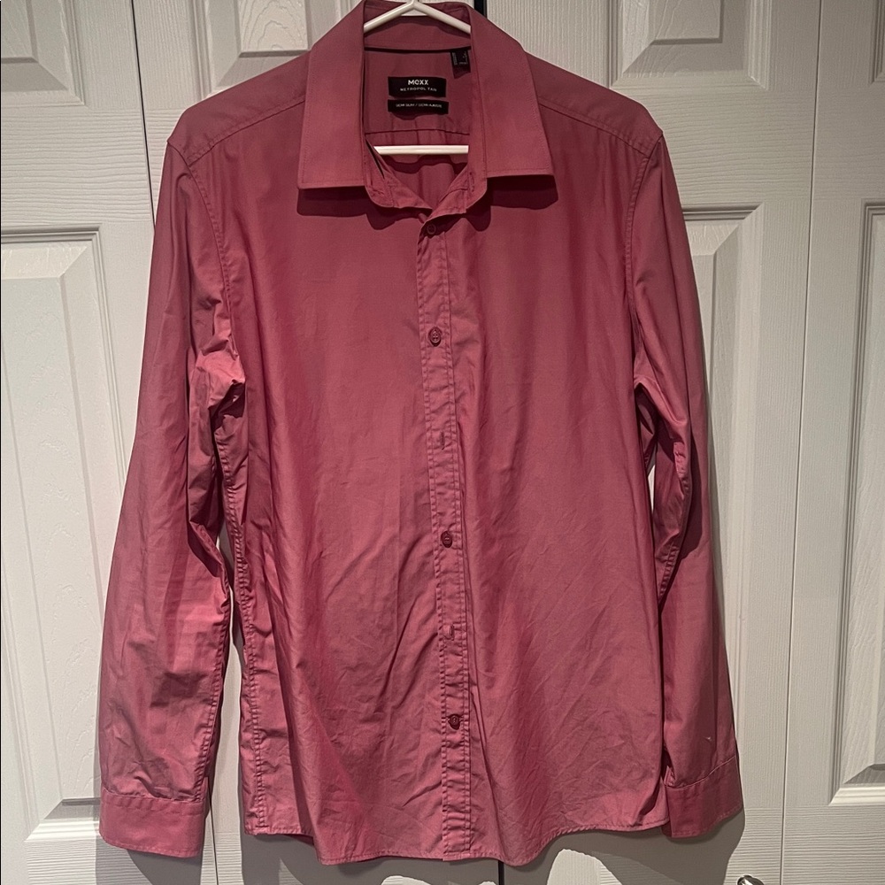 Mexx Men's Pink Dress Shirt